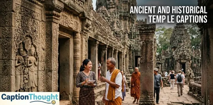 Ancient and Historical Temple Captions