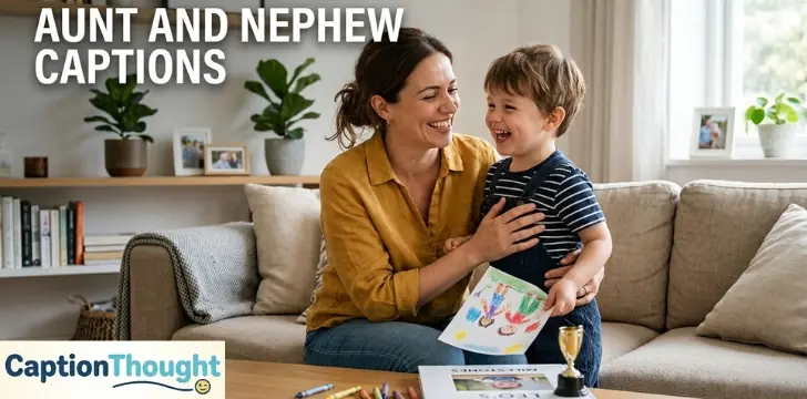 Aunt and Nephew Captions 