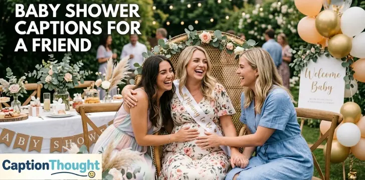 Baby Shower Captions for a Friend
