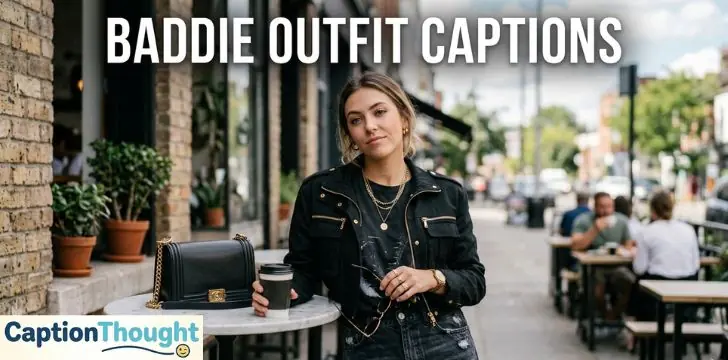 Baddie Outfit Captions 
