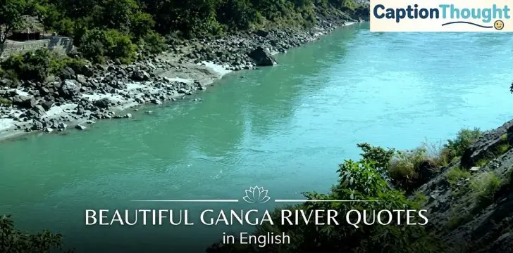 Beautiful Ganga River Quotes in English