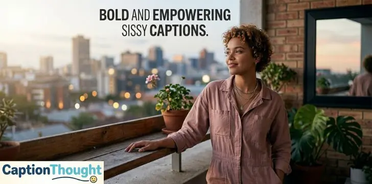 Bold and Empowering Sissy Captions