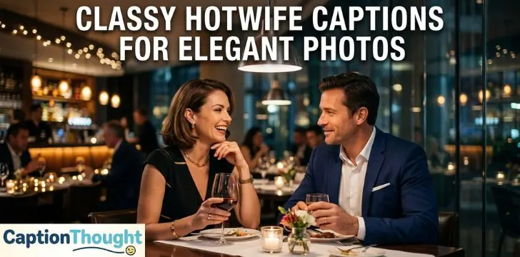 Classy Hotwife Captions for Elegant Photos