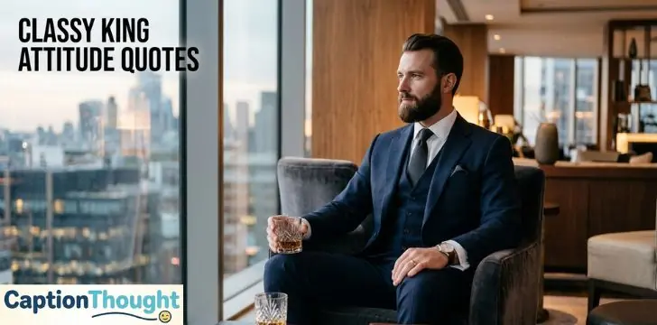 Classy King Attitude Quotes