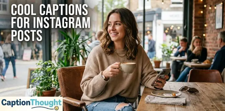 Cool Captions for Instagram Posts 