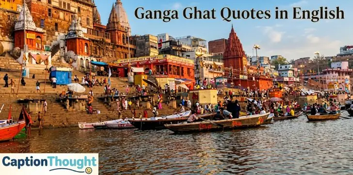 Ganga Ghat Quotes in English