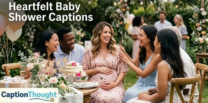 Heartfelt Baby Shower Captions