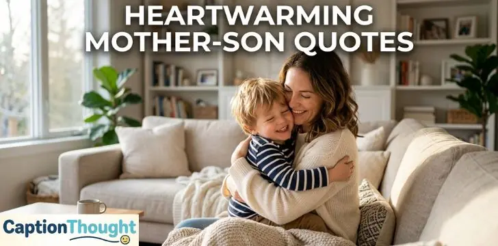 Heartwarming Mother-Son Quotes