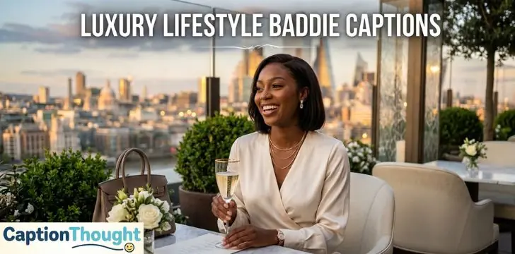 Luxury Lifestyle Baddie Captions