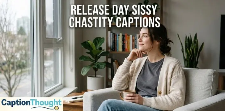 Release Day Sissy Chastity Captions