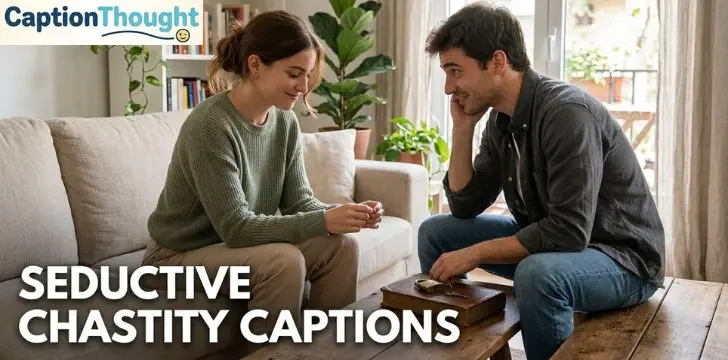Seductive Chastity Captions