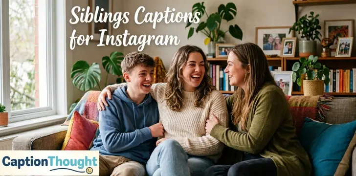 Siblings Captions for Instagram