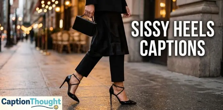 Sissy Heels Captions