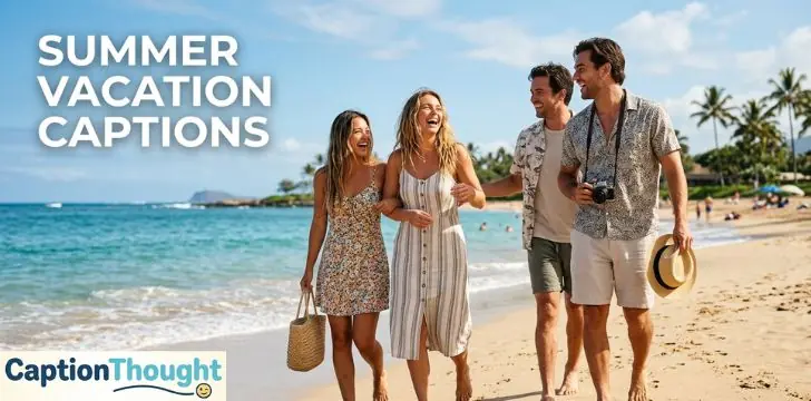 Summer Vacation Captions