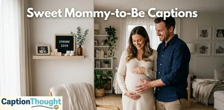 Sweet Mommy-to-Be Captions
