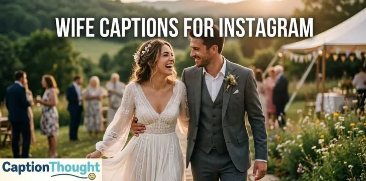 Wife Captions for Instagram